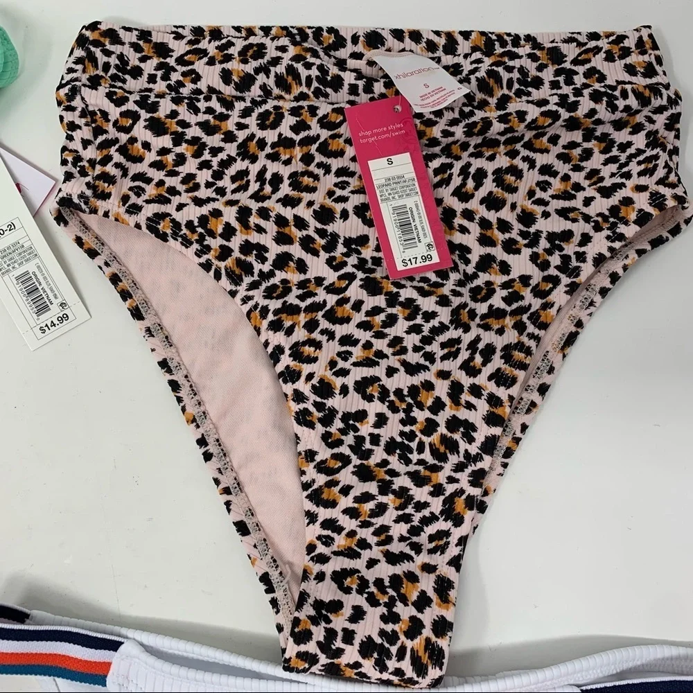 Bikini Bottoms - 4 Bottoms‎ In Various Colors & Styles - Size Small